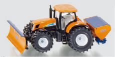 2940 New Holland T7070 mit Rumschild + Streuer in kommunal